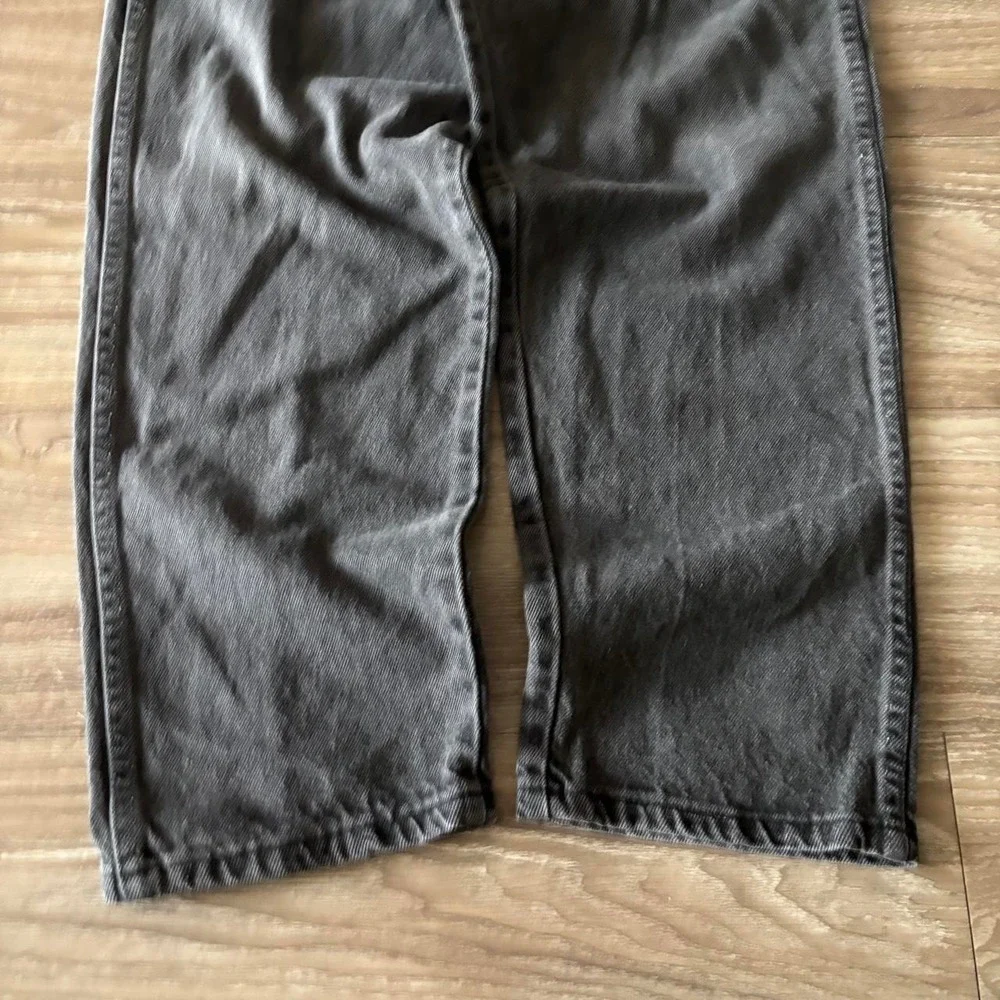 Vintage 90s Black Made In USA Essential Denim Jeans! 34x32